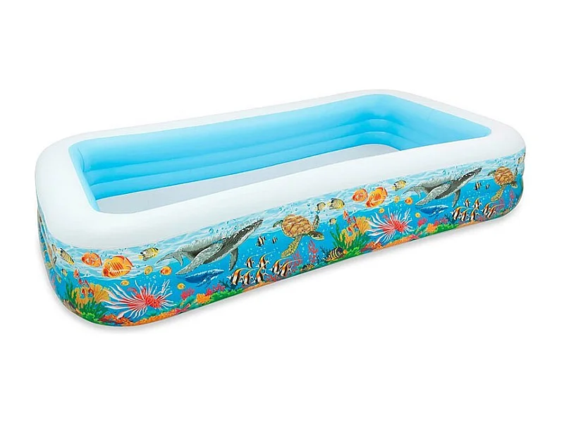 Piscine Gonflable Rectangulaire "Family" 305cm Bleu