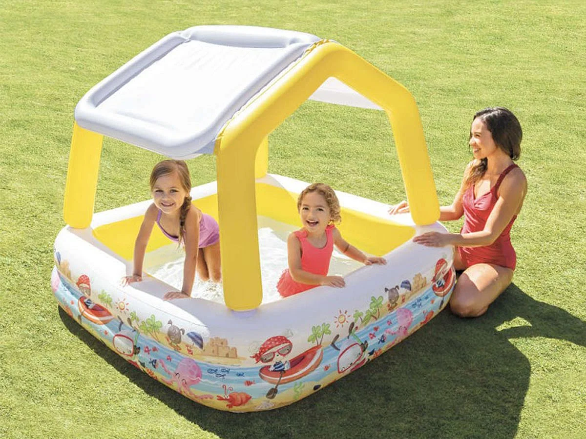 Aufblasbarer Sonnenschirm Pool 157x157x122 cm