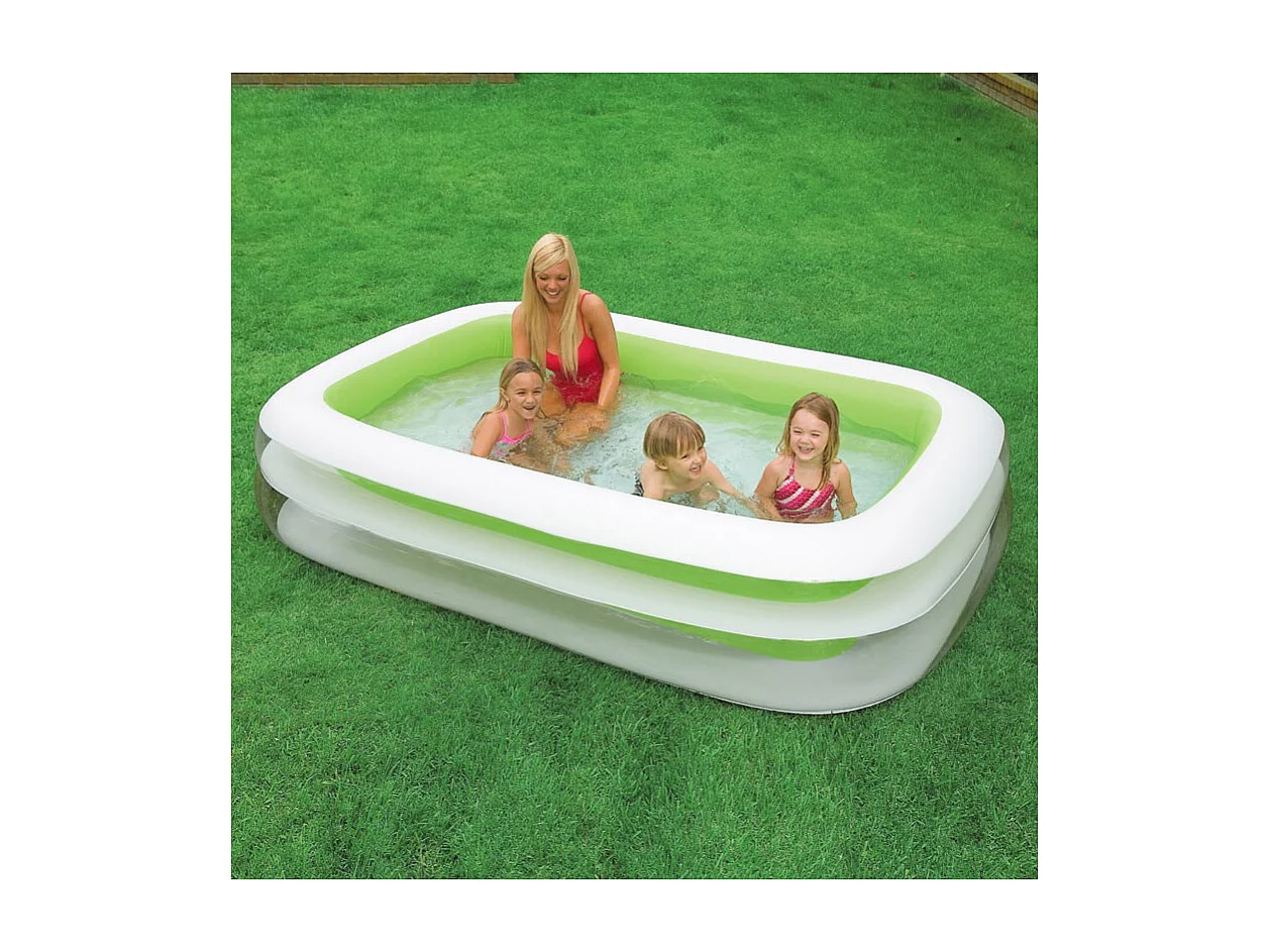 Family aufblasbarer rechteckiger Pool - Intex