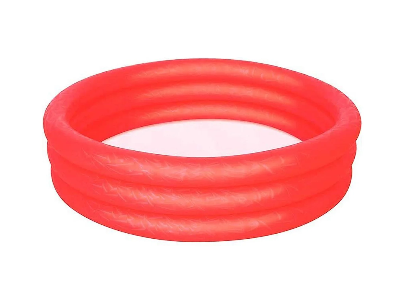 Piscina hinchable infantil Play Pool Bestway 101L +2A rojo Ø102x25 cm