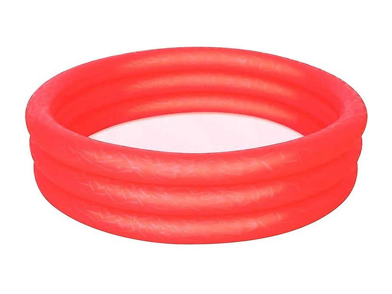 Piscina hinchable infantil Play Pool Bestway 101L +2A rojo Ø102x25 cm