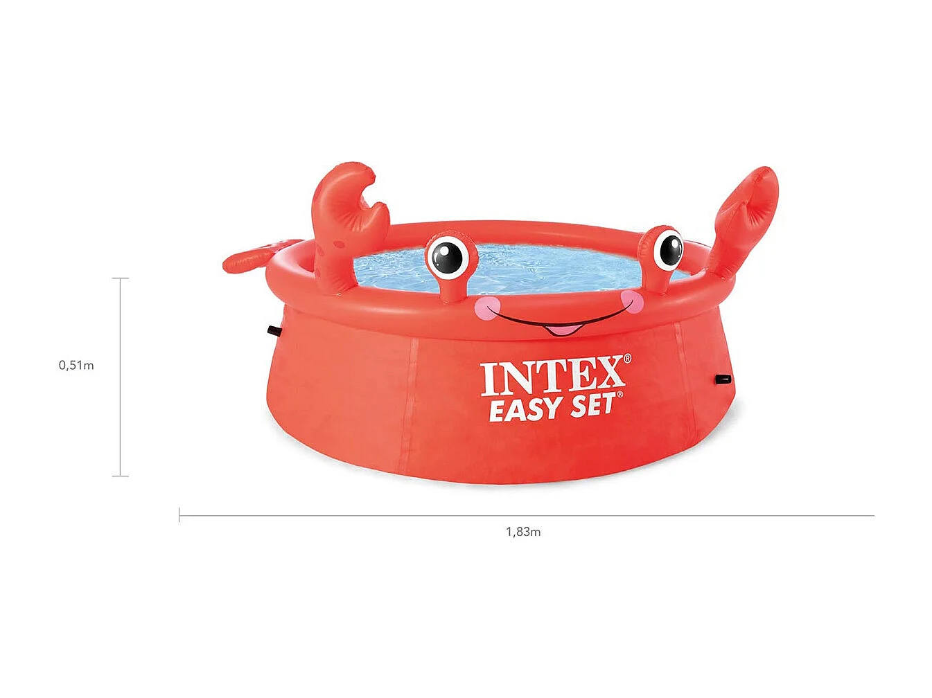 Piscina autoportante Easy Set Crab 1,83 x 0,51 m - Intex