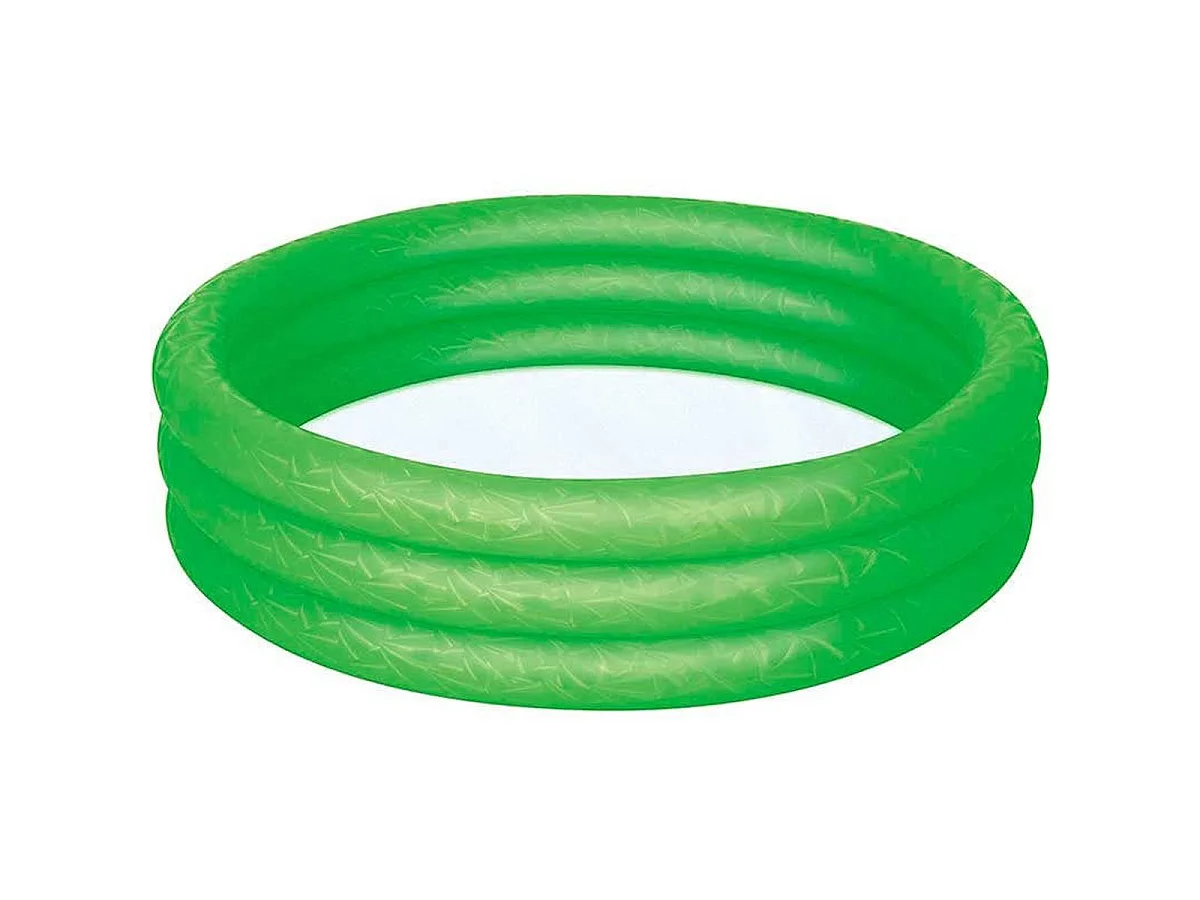 Piscina hinchable infantil Play Pool Bestway 101L +2A verde Ø102x25 cm