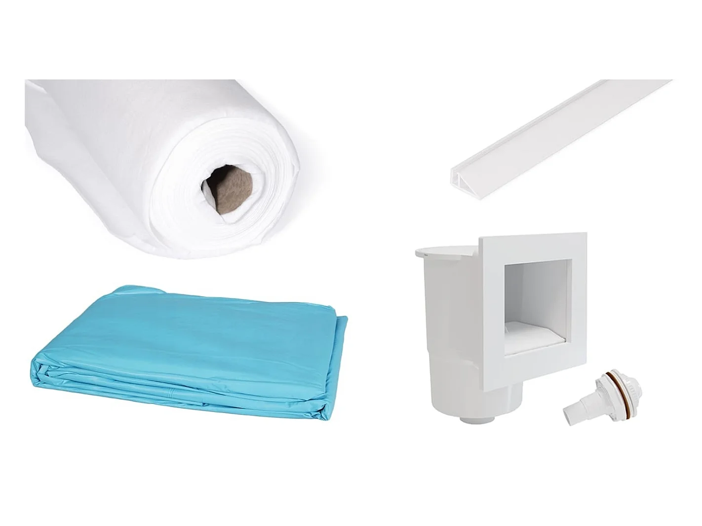 Piscina in legno  6.57x4.07 - H.1.20 m su telaio senza cementazione - BAS748OSPU+SZA - ALTANKA