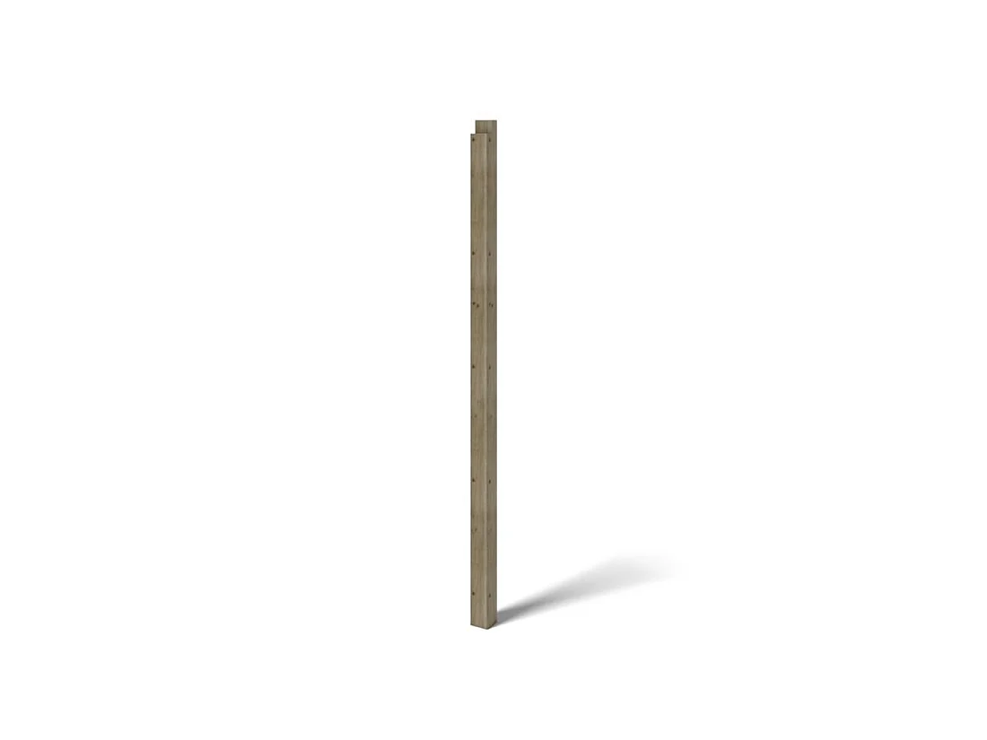 Gazebo da giardino in legno pergola 4.04x4.04 m con pannelli - Impregnata - ALT127 - ALTANKA