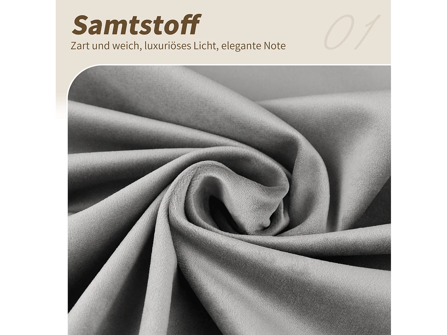 URBAN MEUBLE Cadre de lit coffre avec tête de lit rembourés velours gris avec éclairage LED, lampe de chevet et port USB (180x200cm)