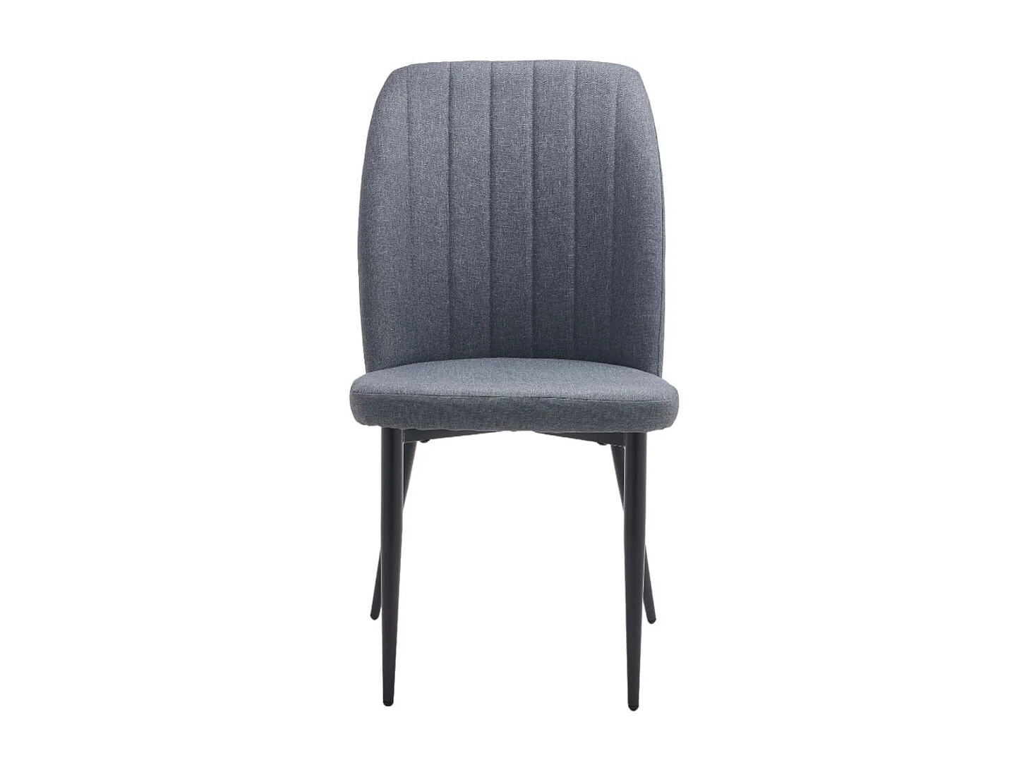 Silla de comedor Rory Deluxe gris 93x48x56 cm