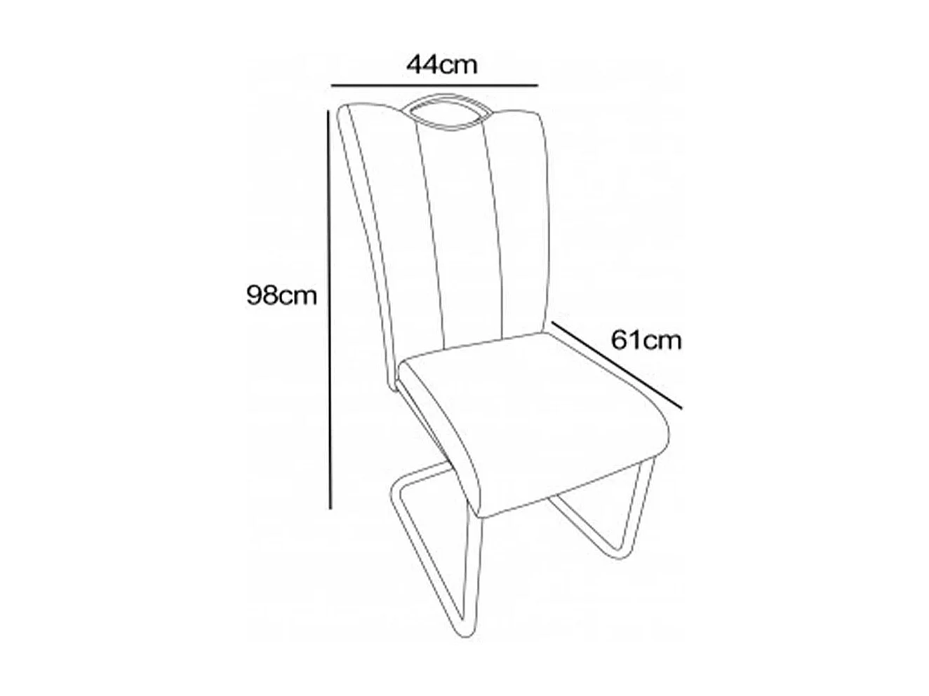 Pack 4 sillas Austria tapizado Jarama beige