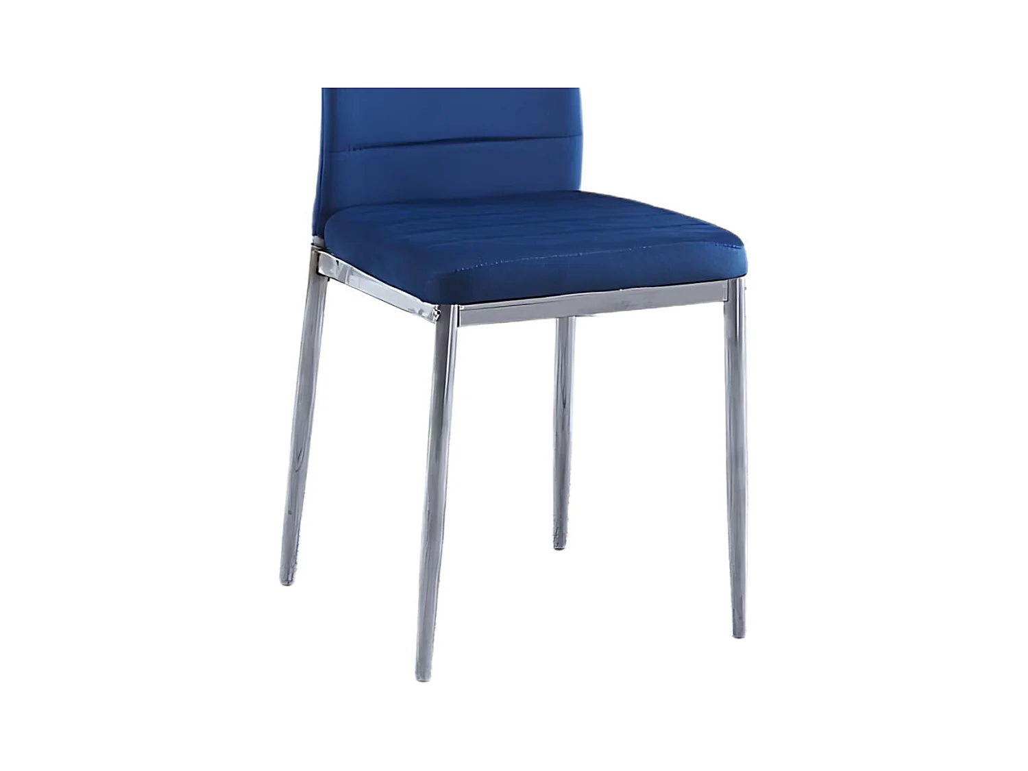 Pack de 6 sillas Avatar velvet azul 98x41x52 cm