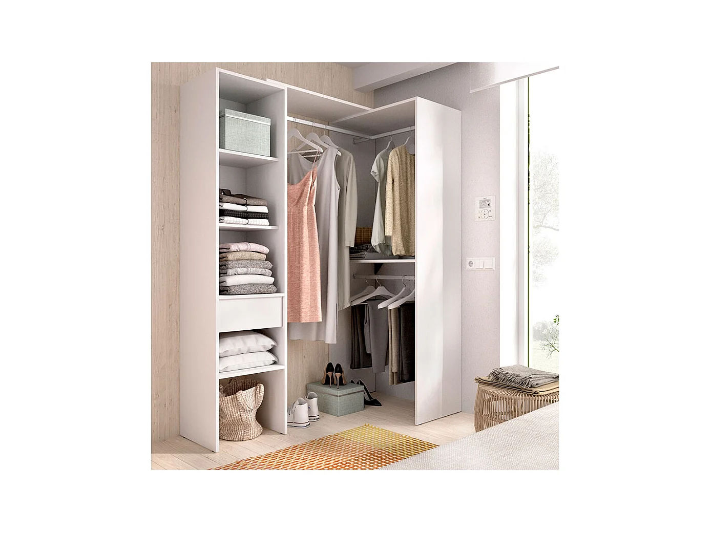 Vestidor Abierto Adaptable Polis