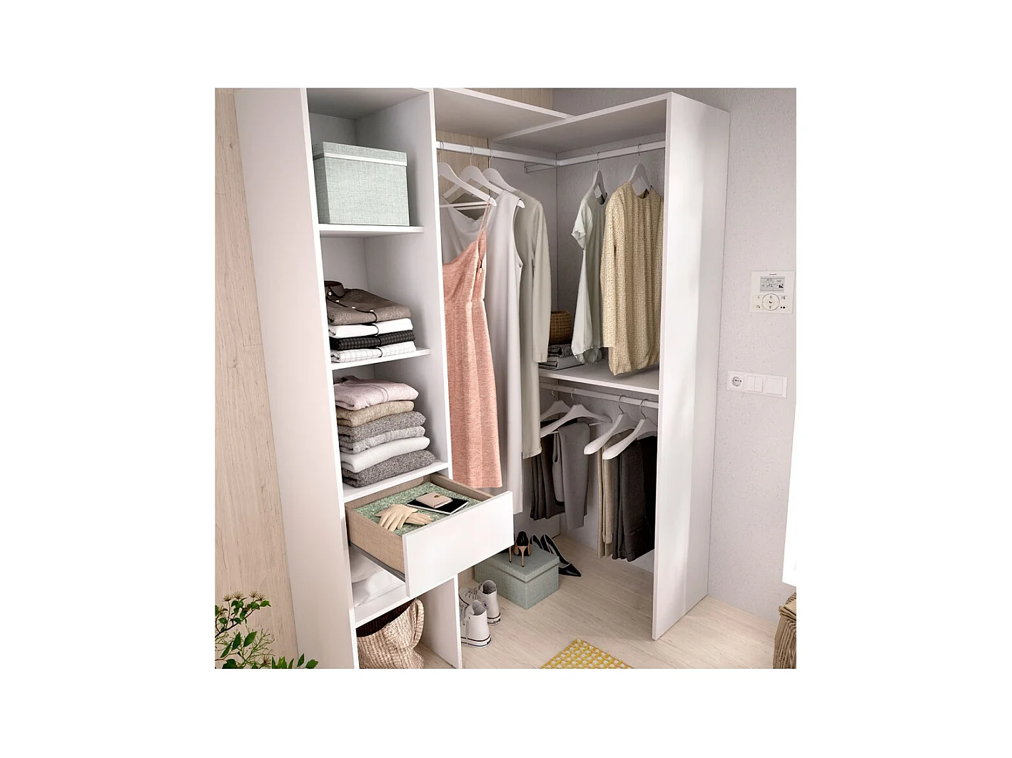 Vestidor Abierto Adaptable Polis