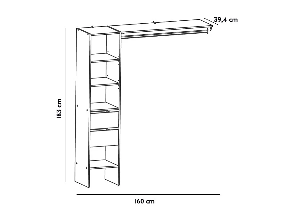 Kit Extension Armario Delta