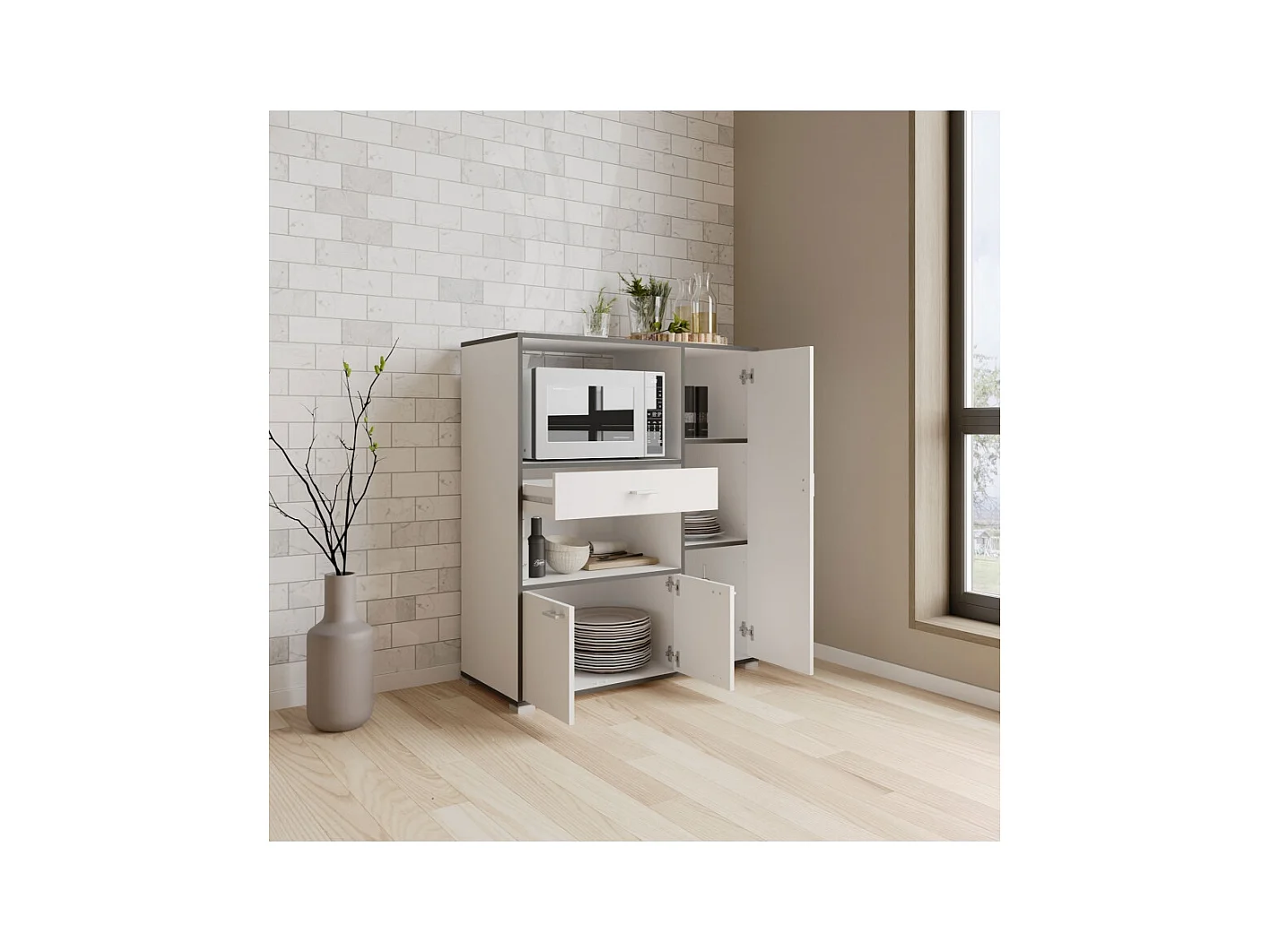 Mueble Auxiliar De Cocina Belho