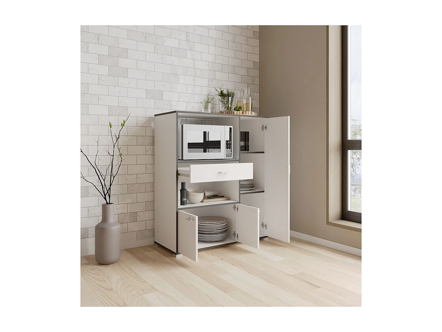 Mueble Auxiliar De Cocina Belho