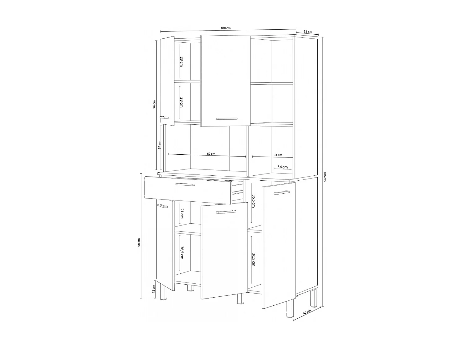 Mueble De Cocina Berilo