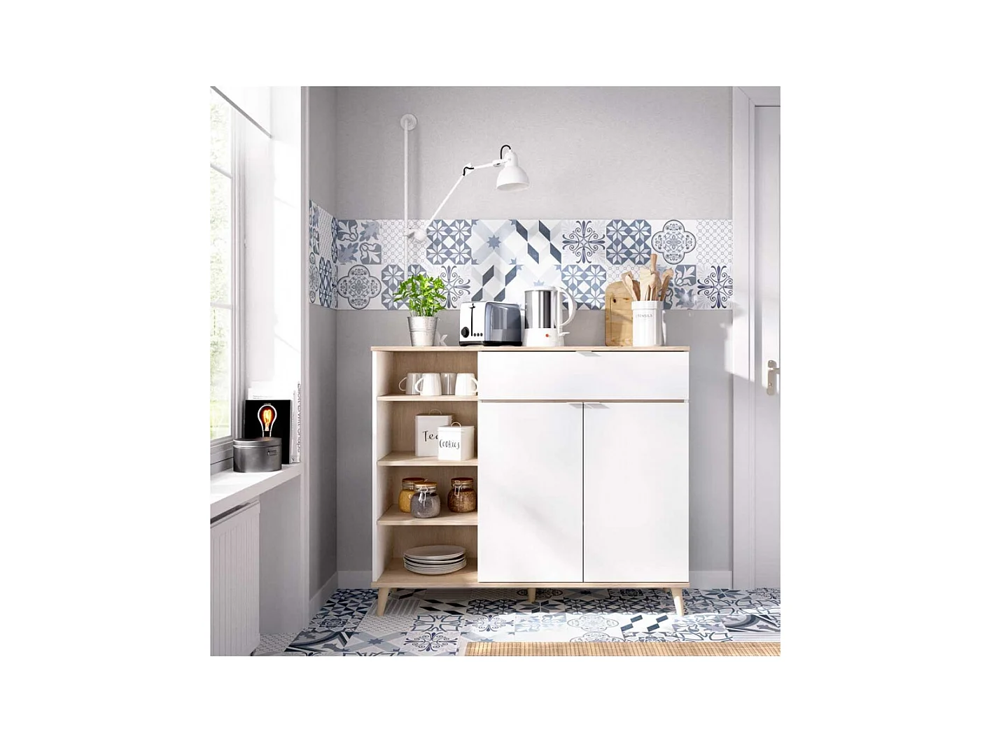 Mueble De Cocina-Auxiliar Tea