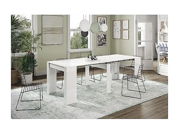 Mesa Extensible Lexa - Blanco