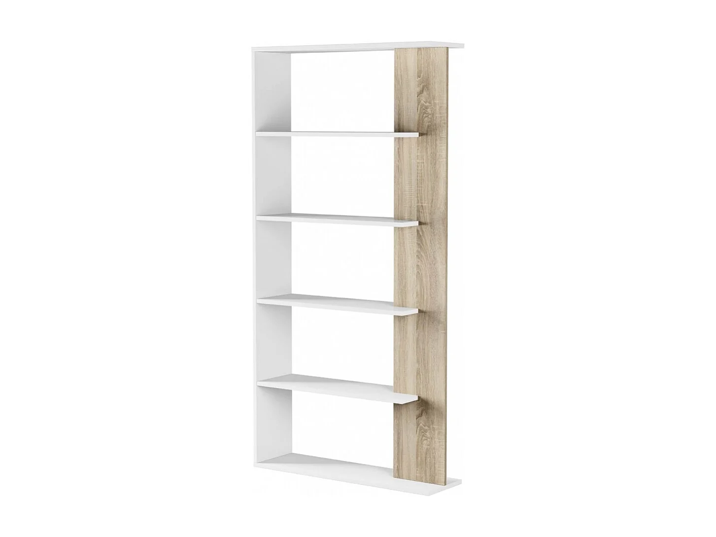 Estantería Divisoria Luciana - Roble / Blanco