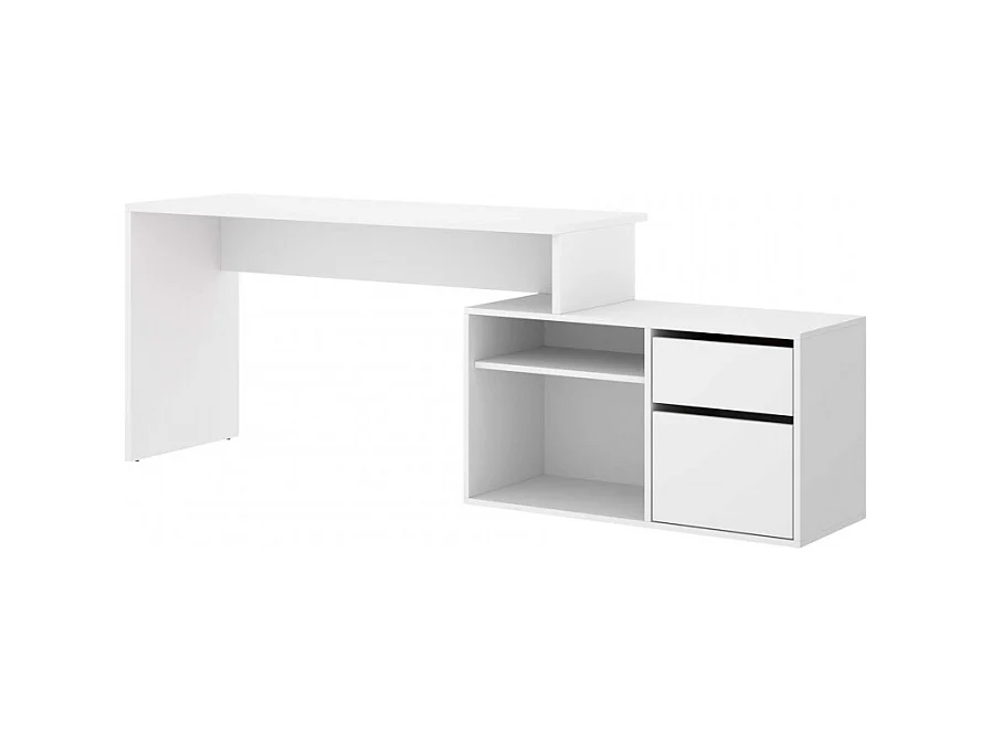 Mesa Escritorio En L Otto - Blanco