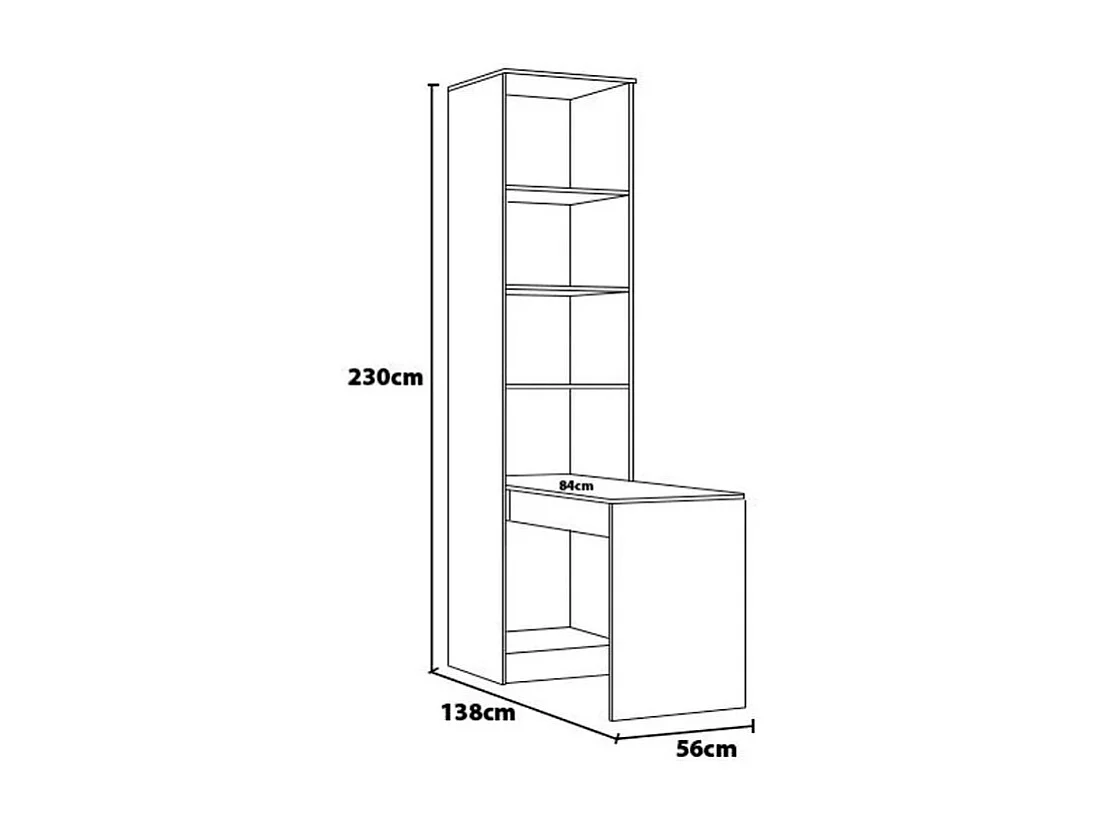 Escritorio Biblioteca Pluma
