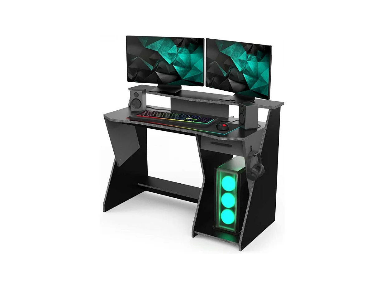 Mesa Gamer Con Cajón Y Estante Speel