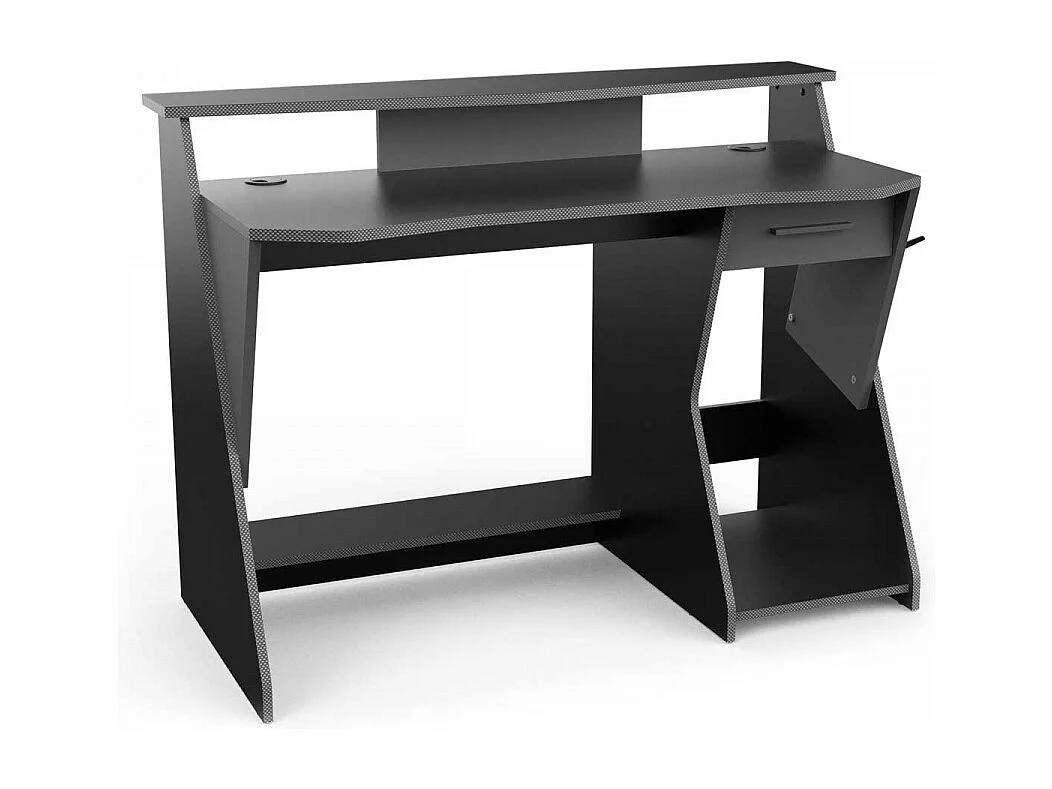 Mesa  Gamer Com Gaveta E Prateleira De Speel