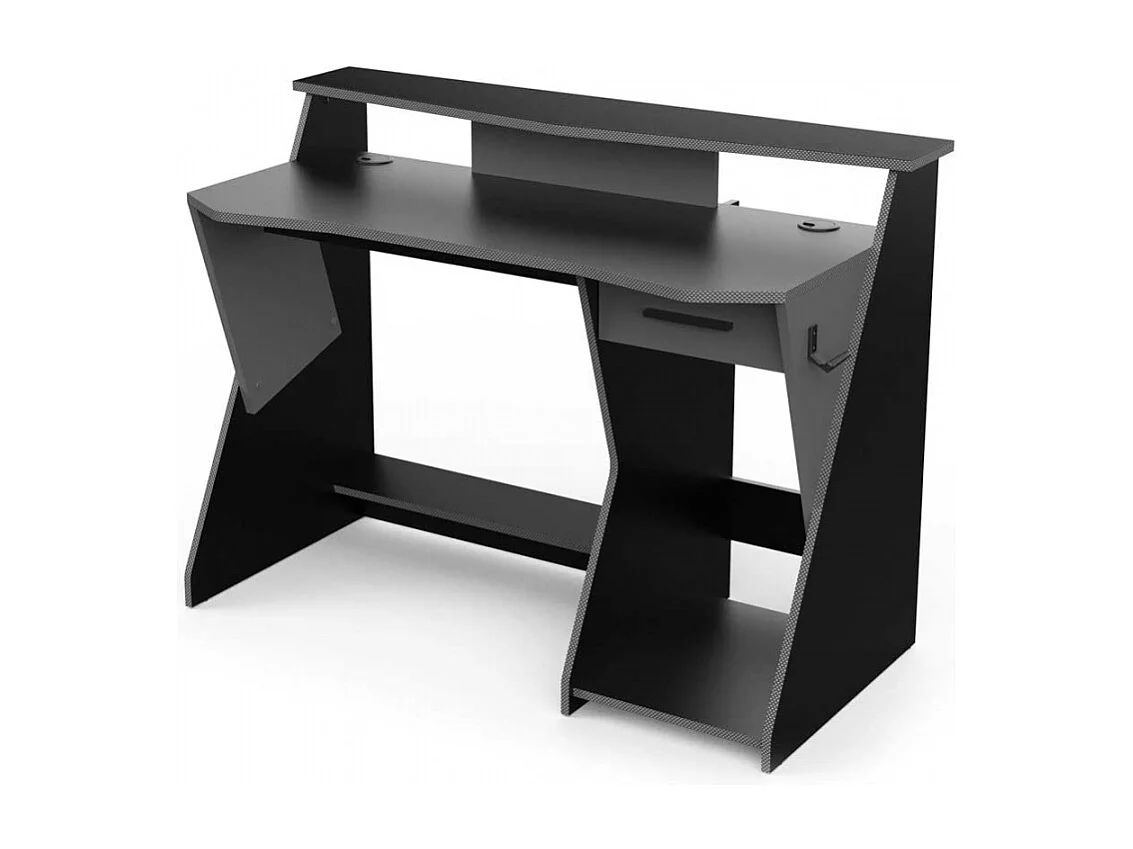 Mesa  Gamer Com Gaveta E Prateleira De Speel