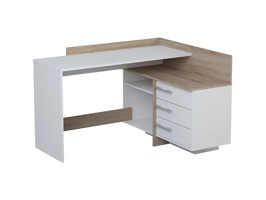 Escritório Em L Com Gavetas Mirlo