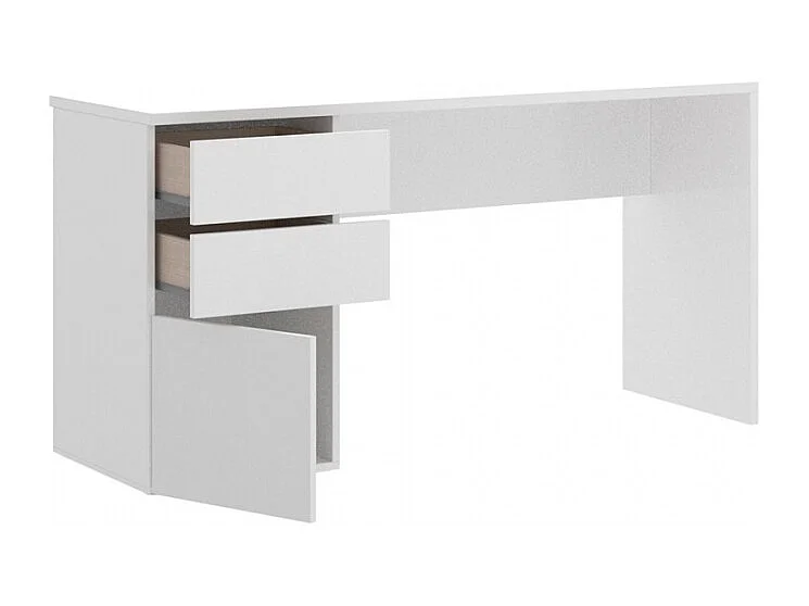 Mesa Escritorio Con 2 Cajones Y Puerta Stilo