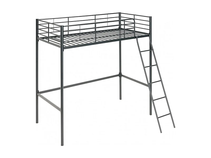 Cama Alta Negra Neru