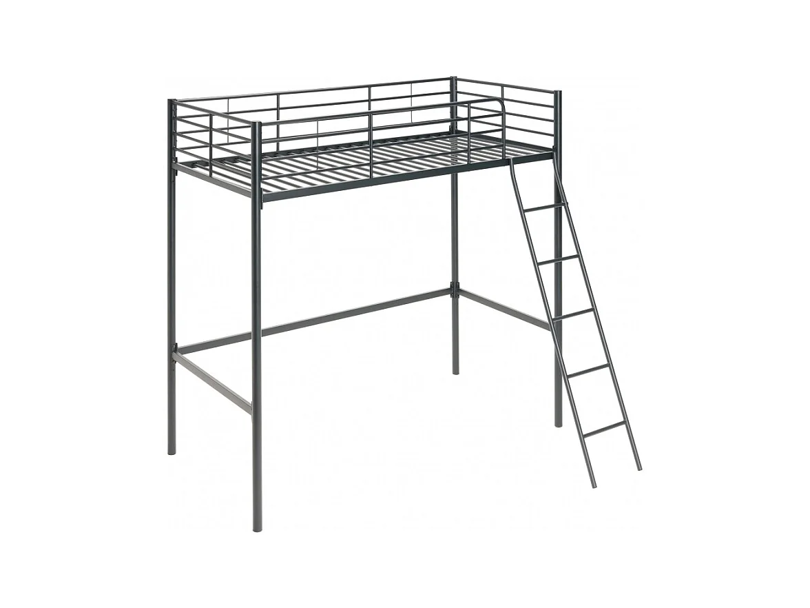 Cama Alta Negra Neru