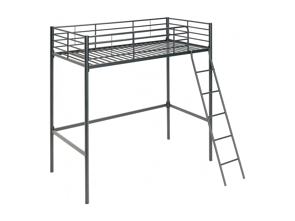 Cama Alta Negra Neru