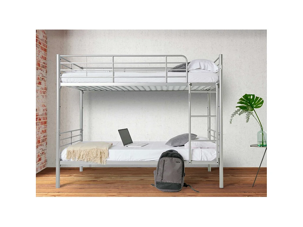 Litera Twins Divisible - Plata - 80 X 180