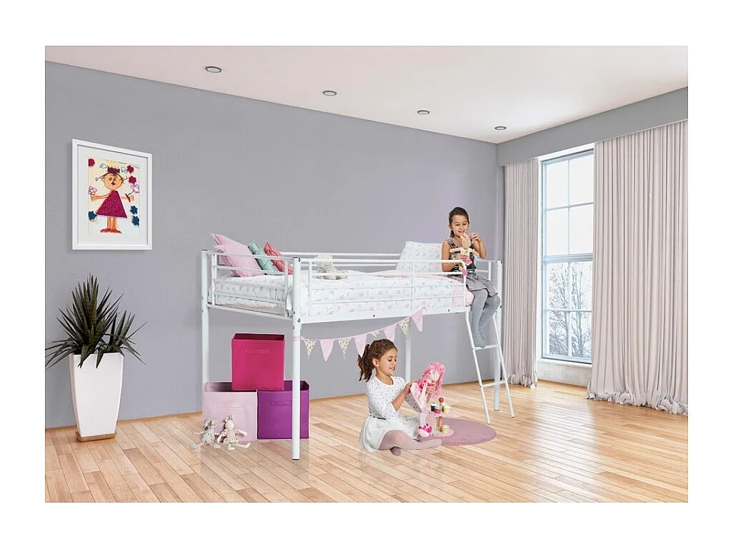 Cama Semi Alta Metálica Thelma