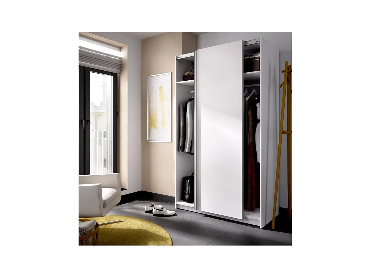 Armario Puertas Correderas 120 Cm Armu