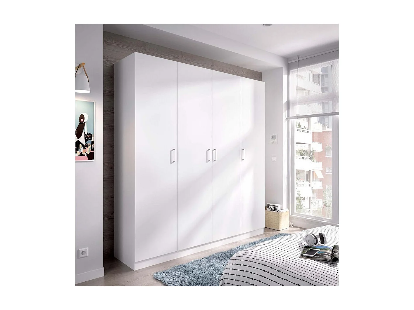 Armario 4 Puertas Rand