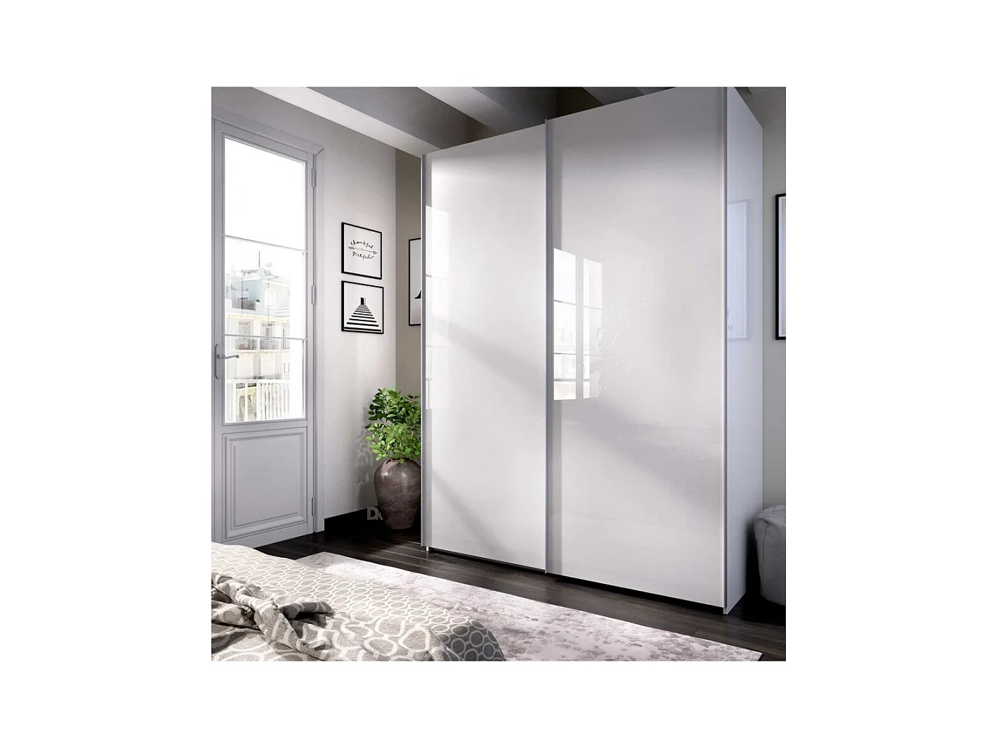 Armario 2 Puertas Correderas Stef