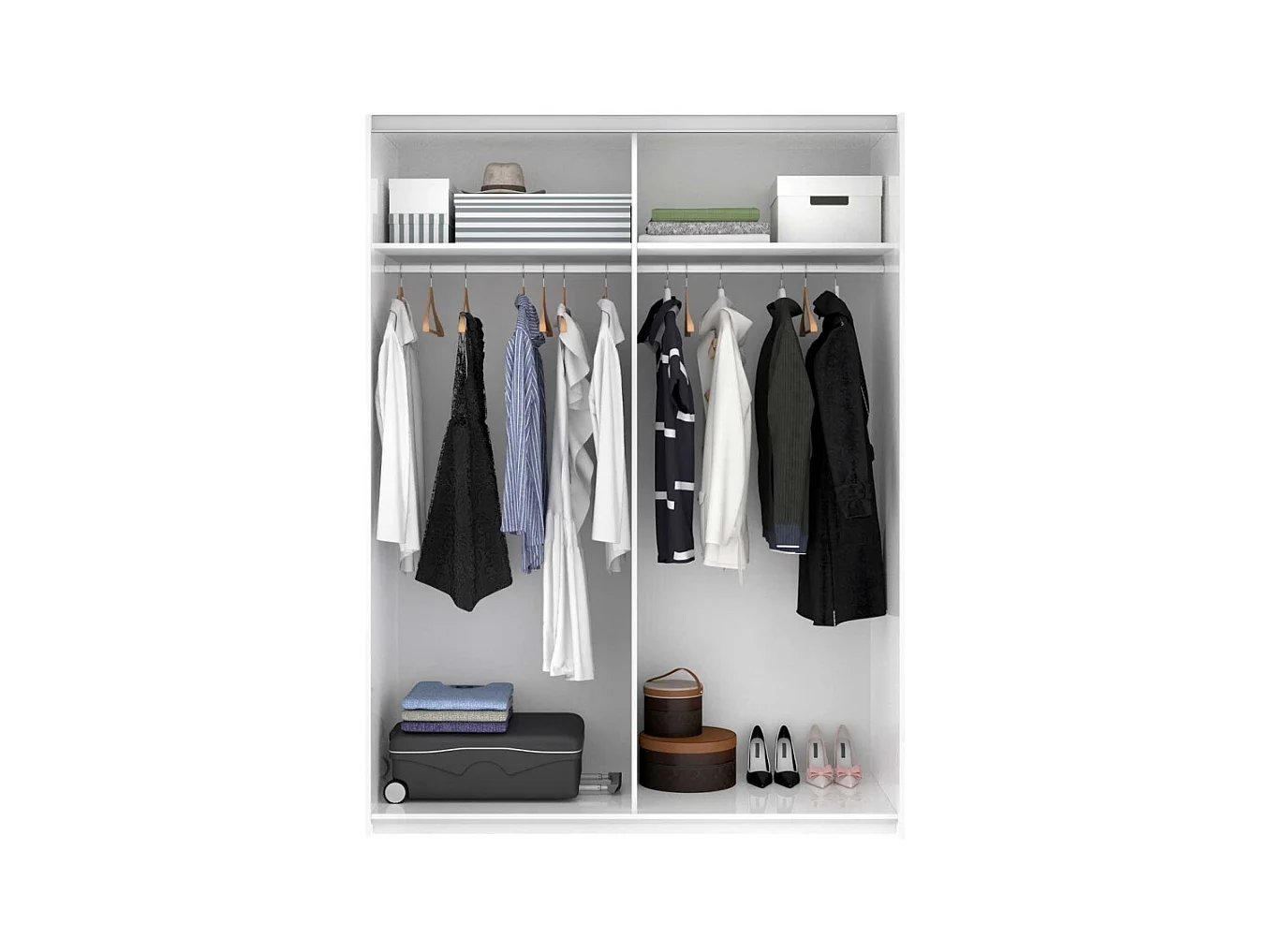 Armario 2 Puertas Correderas Stef