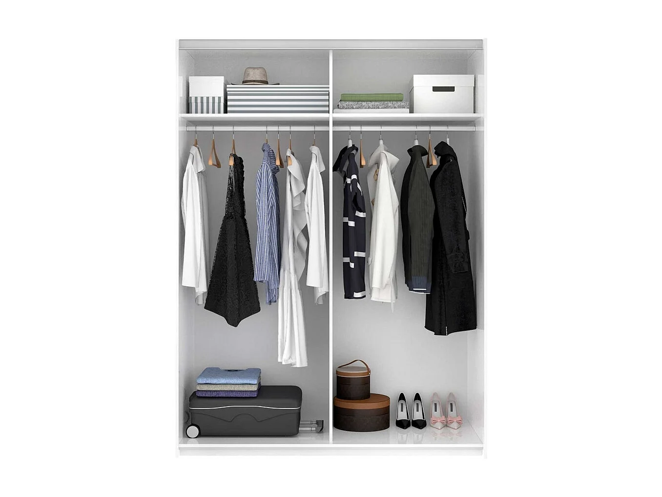 Armario 2 Puertas Correderas Stef