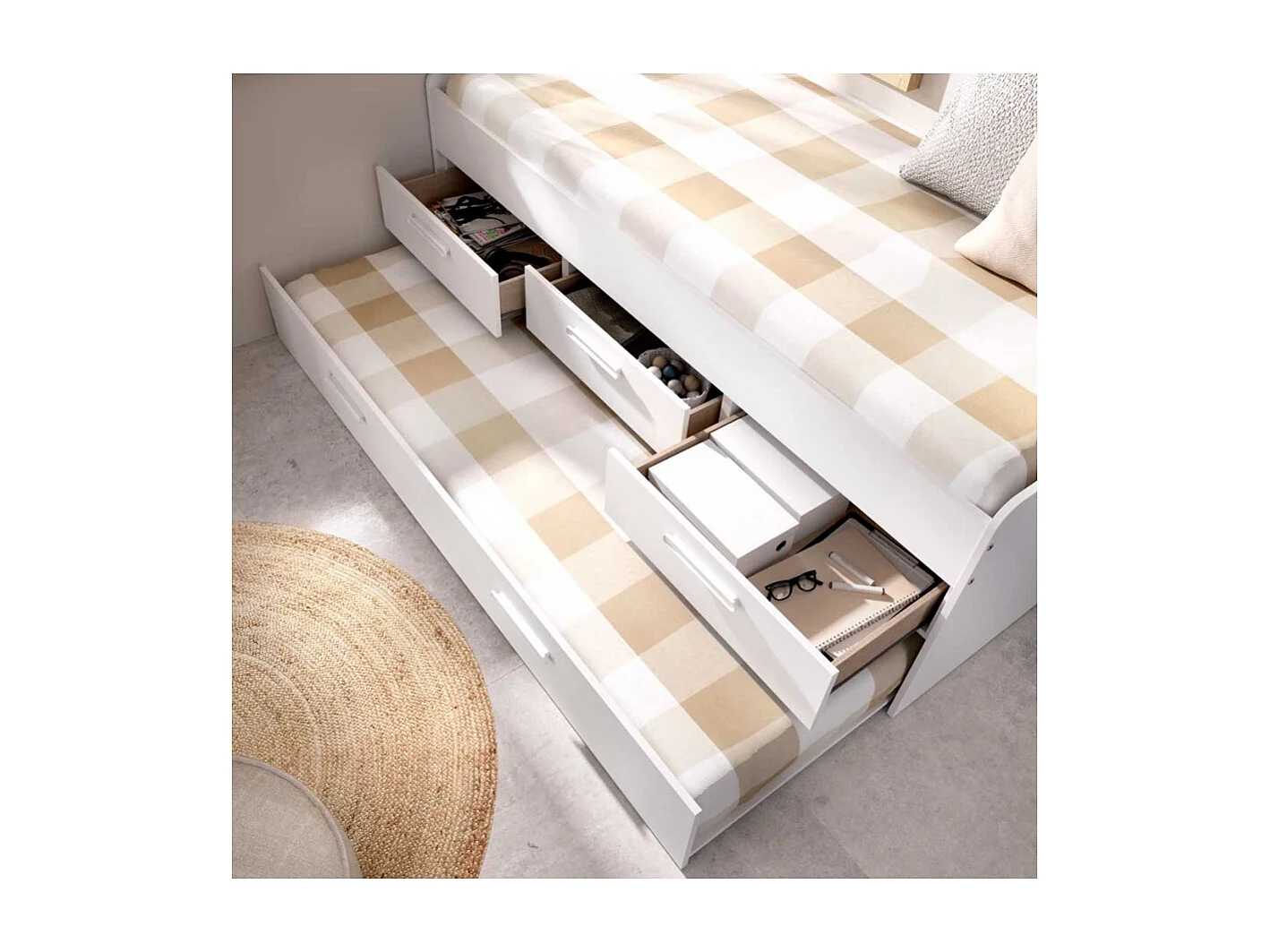 Cama Nido Con Cajones Zephyr