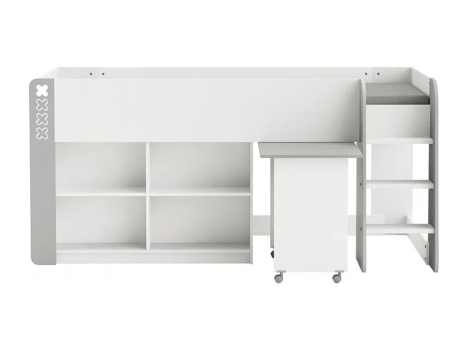 Cama Juvenil Con Escritorio Tobías