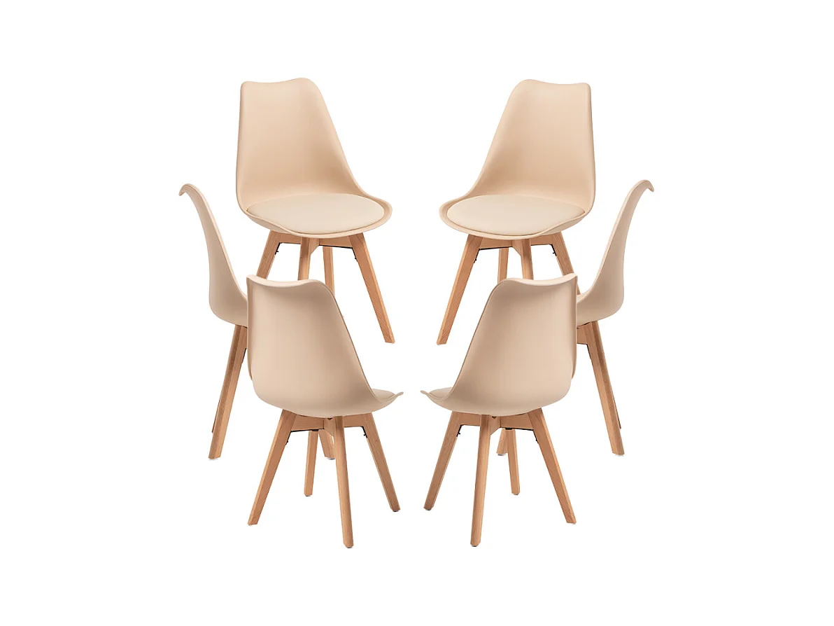 Packs Sillas Comedor - Pack 6 Sillas Synk Basic - Arena