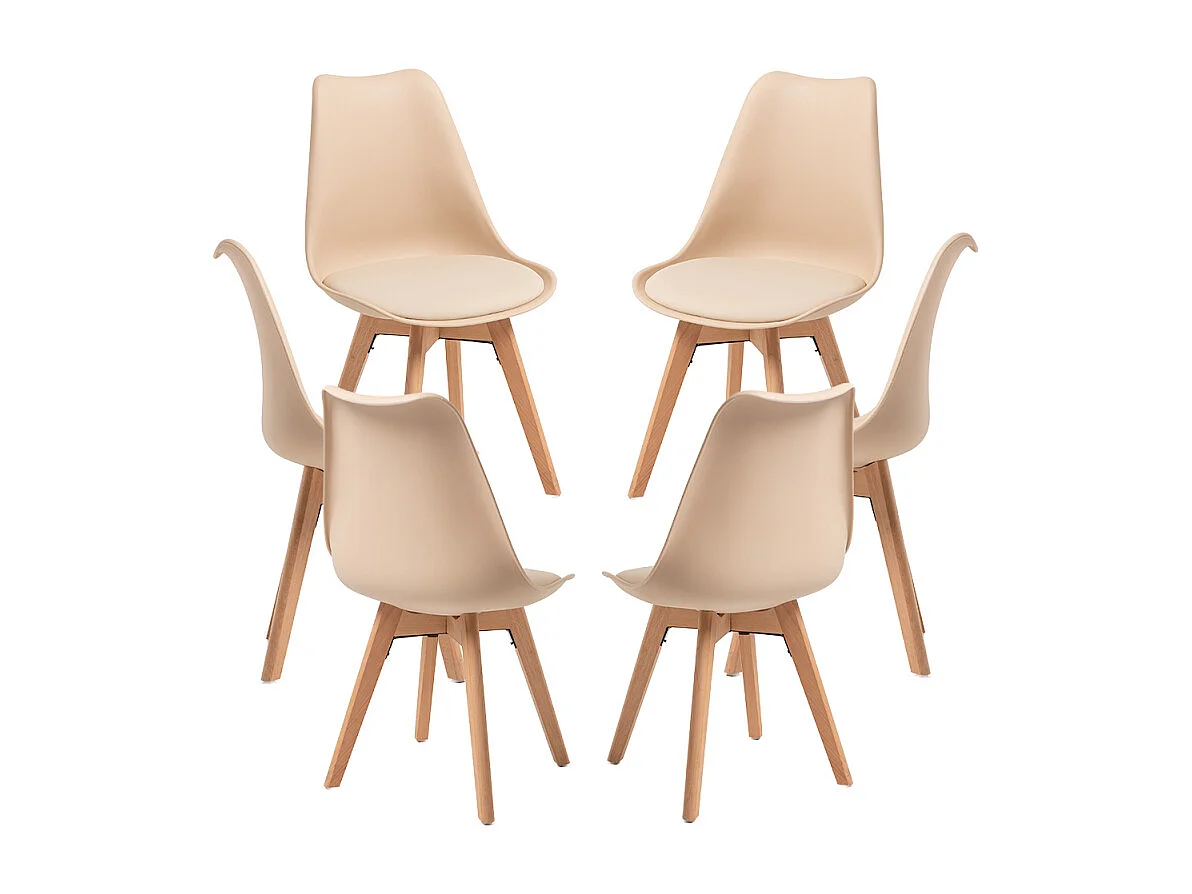 Packs Sillas Comedor - Pack 6 Sillas Synk Basic - Arena