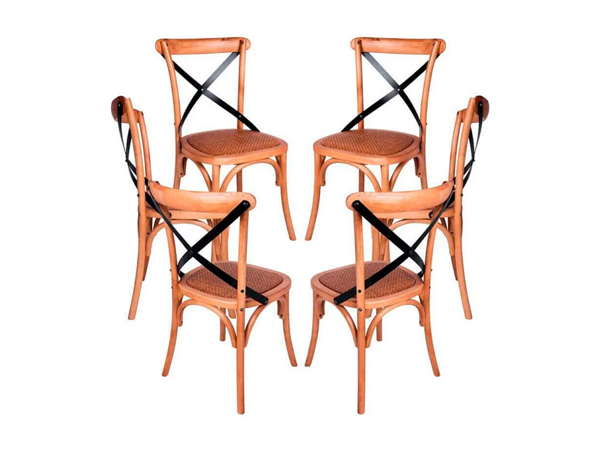 Packs Sillas Comedor - Pack 6 Sillas Altea Roble Claro