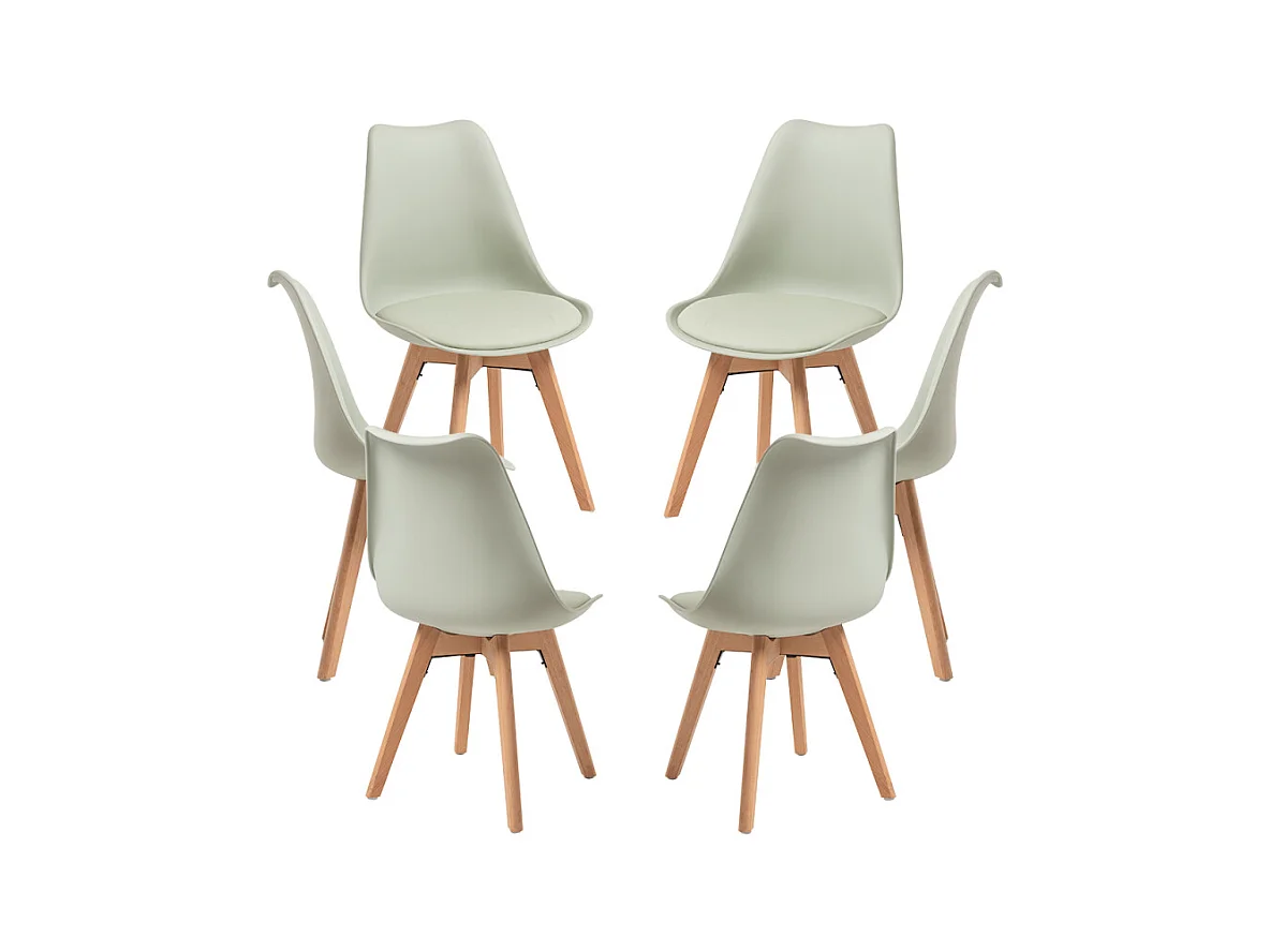 Packs Sillas Comedor - Pack 6 Sillas Synk Basic - Menta