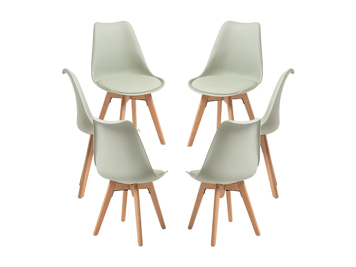 Packs Sillas Comedor - Pack 6 Sillas Synk Basic - Menta