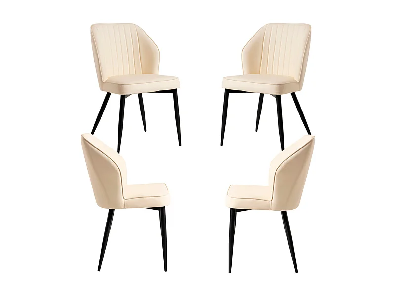 Packs Sillas Comedor - Pack 4 Sillas Wenye - Beige