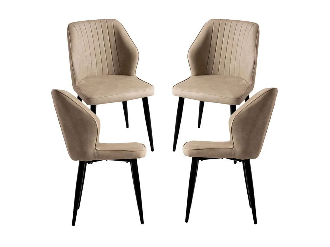 Packs Sillas Comedor - Pack 4 Sillas Wenye - Beige