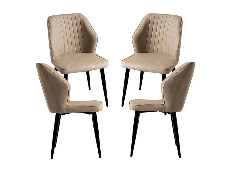 Packs Sillas Comedor - Pack 4 Sillas Wenye - Beige