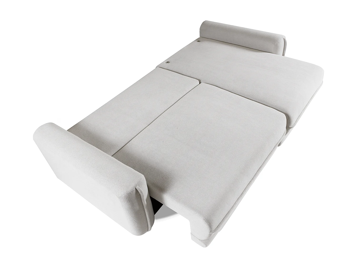 AX LIVING Sofa L beige Matelica Couch Sofa L Form mit Bettkasten 264cm